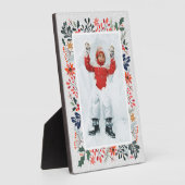 Plaque Photo Photo d'hiver (Côté)