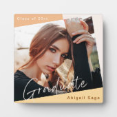 Plaque Photo Photo d'obtention du diplôme Natural Modern (Devant)