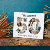 Plaque Photo Photo du cinquantième anniversaire de mariage (Côté)