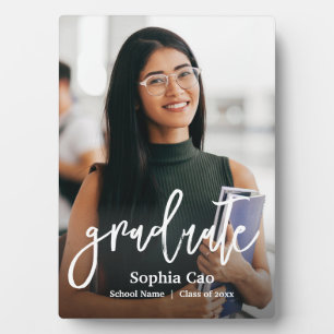 Plaque Photo Photo d'un diplômé personnalisé