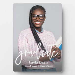 Plaque Photo Photo d'un diplômé personnalisé