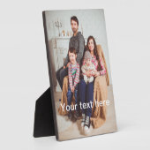 Plaque Photo Photo et/ou texte personnalisé (Côté)