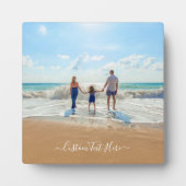 Plaque Photo Photo et texte personnalisés - Unique votre propre (Devant)