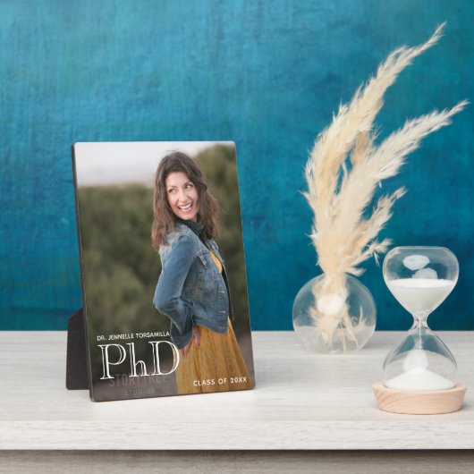 Plaque Photo Photo Keepsaké Doctorat (Côté)