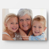 Plaque Photo Photo Meilleure grand-mère jamais (Devant)