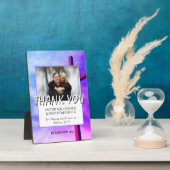 Plaque Photo Photo Merci PASTOR (Côté)