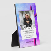 Plaque Photo Photo Merci PASTOR (Côté)