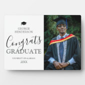 Plaque Photo Photo Moderne Graduation (Devant)
