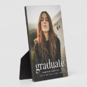 Plaque Photo Photo Moderne Raffinée (Côté)