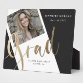 Plaque Photo photo or graduation photo faire-part (Côté)