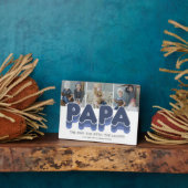 Plaque Photo Photo Papa Man Myth Legend (Côté)