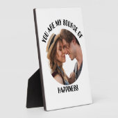 Plaque Photo Photo personnalisé Vous êtes ma source de bonheur (Côté)