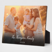 Plaque Photo Photo personnalisée (Côté)