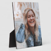Plaque Photo Photo personnalisée (Côté)