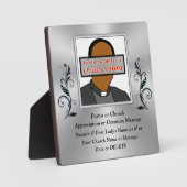 Plaque Photo Photo Personnalisée, Cadeaux D'Appréciation Du Pas (Recto)