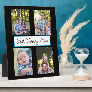 Plaque Photo Photo personnalisée de Best Daddy Ever