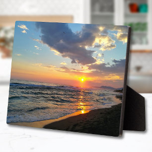 Plaque Photo Photo personnalisée Easel sans cadre Retour