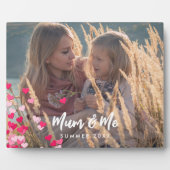 Plaque Photo Photo Personnalisée Écriture Moderne Écrits Éparpi (Devant)