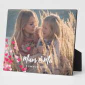 Plaque Photo Photo Personnalisée Écriture Moderne Écrits Éparpi (Côté)