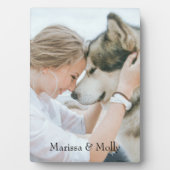 Plaque Photo Photo personnalisée Keepsaké (Devant)