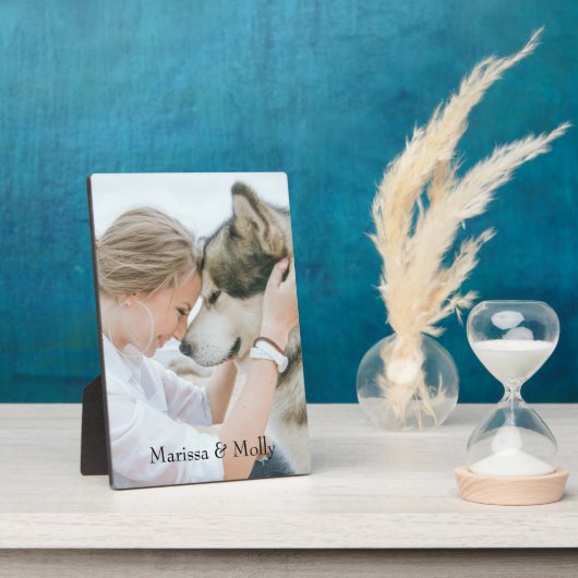 Plaque Photo Photo personnalisée Keepsaké (Côté)