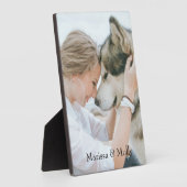 Plaque Photo Photo personnalisée Keepsaké (Côté)