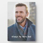 Plaque Photo Photo Personnaliser Easel Custom (Devant)