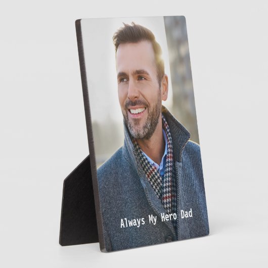 Plaque Photo Photo Personnaliser Easel Custom (Côté)