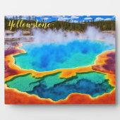 Plaque Photo Photo Plaque-Yellowstone Thermal Pot (Devant)