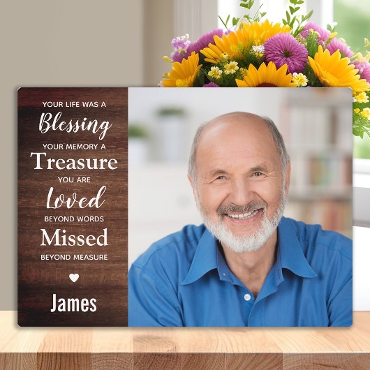 Plaque Photo Photographie de conservation du souvenir commémora