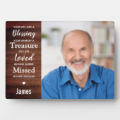 Plaque Photo Photographie de conservation du souvenir commémora (Devant)