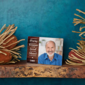 Plaque Photo Photographie de conservation du souvenir commémora (Côté)