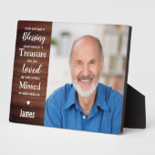 Plaque Photo Photographie de conservation du souvenir commémora (Côté)