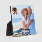 Plaque Photo Photographie de l'anniversaire (Recto)