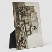 Plaque Photo Photographie Wagon de Roger Fenton Photo Réalisme (Côté)