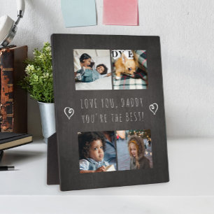 Plaque Photo Photos de modèle de famille souvenir de la fête de