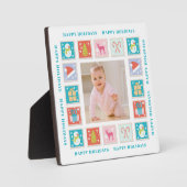 Plaque Photo Photos de Noël Postage (Recto)