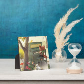 Plaque Photo Pianiste des bois (Insitu)