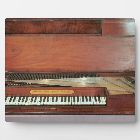 Plaque Photo Piano carré, 1767 (photo) (Devant)