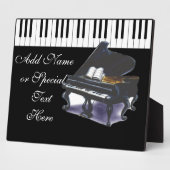 Plaque Photo Piano don d'amour_ (Côté)