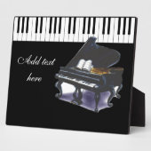 Plaque Photo Piano don d'amour_ (Côté)