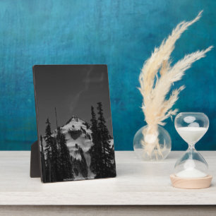 Plaque Photo Pic entre les arbres