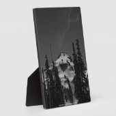 Plaque Photo Pic entre les arbres (Côté)