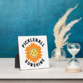 Plaque Photo Pickleball soleil (Insitu)