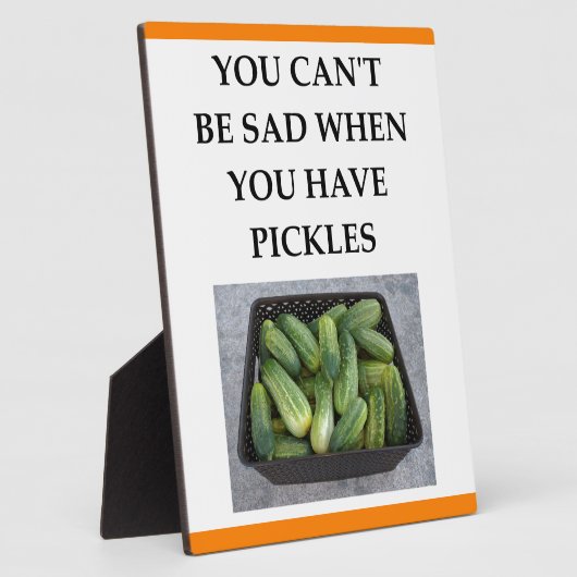 PLAQUE PHOTO PICKLES (Côté)