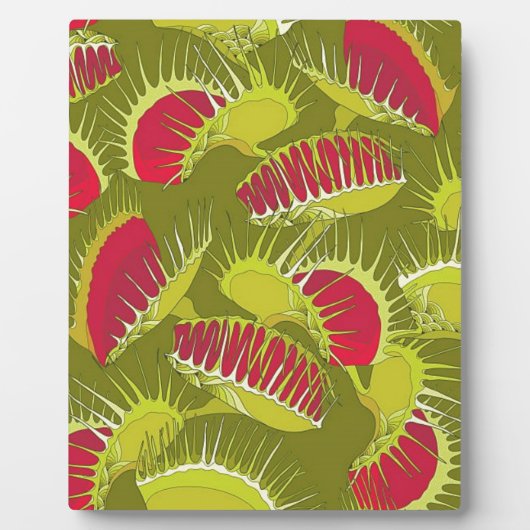 Plaque Photo piège à mouches halloween (Devant)