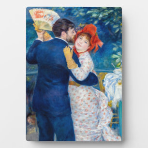 Plaque Photo Pierre-Auguste Renoir - Danse à la campagne