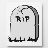 Plaque Photo Pierre de tête de Rip (Devant)