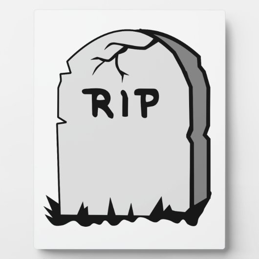 Plaque Photo Pierre de tête de Rip (Devant)