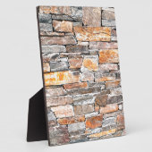 Plaque Photo Pierre | motif en pierre naturelle | briques (Côté)